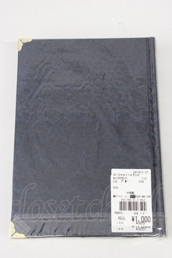 画像2: axes femme / ゴージャスノートブック  ブルー T-26-01-21-025-AX-ZA-SA-ZT (2)