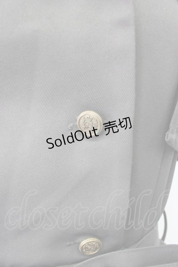 画像5: axes femme / トレンチアシメジャンスカ  チャコール T-26-01-25-003-AX-OP-SA-ZT559 (5)