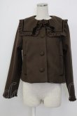 画像1: m petit by misako / セーラー襟ショートコート M ブラウン T-26-01-26-024-LO-CO-SA-ZT (1)