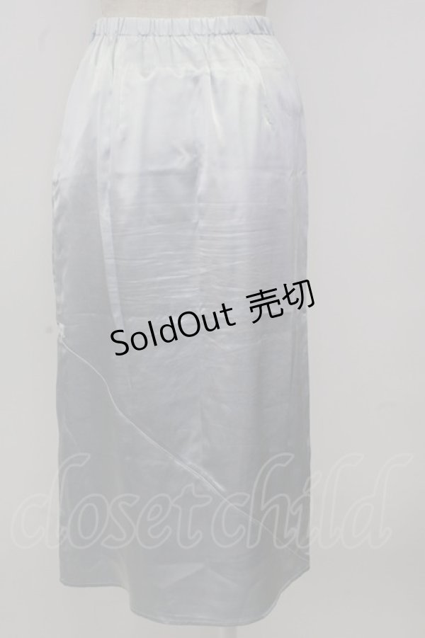 画像3: Katie / GARSIDEスカート サックス  T-26-01-26-032-LO-SK-SA-ZT (3)