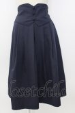 画像1: axes femme / ベルト付風スカート  ネイビー T-26-01-26-034-AX-SK-SA-ZT (1)