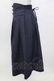 画像3: axes femme / ベルト付風スカート  ネイビー T-26-01-26-034-AX-SK-SA-ZT (3)