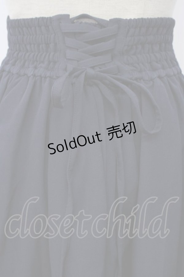 画像5: axes femme / ベルト付風スカート  ネイビー T-26-01-26-034-AX-SK-SA-ZT (5)