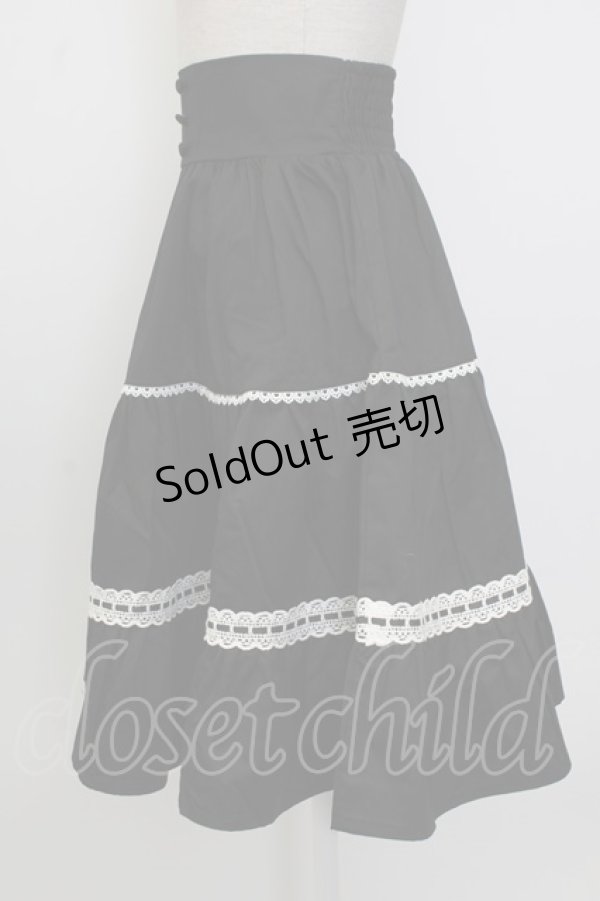 画像4: Eri Aino's Collection / シャーロットの水曜日スカート S 黒 T-26-01-26-037-LO-SK-SA-ZT (4)