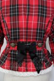 画像4: Eri Aino's Collection / シャーロットの水曜日ジャケット S 赤チェック T-26-01-26-006-LO-JA-SA-ZT (4)