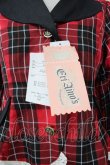 画像5: Eri Aino's Collection / シャーロットの水曜日ジャケット S 赤チェック T-26-01-26-006-LO-JA-SA-ZT (5)