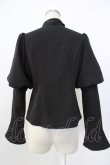 画像2: EATME / マトンスリーブブラウス  黒 T-26-01-26-009-LO-BL-SA-ZT (2)