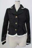 画像1: Eri Aino's Collection / シャーロットの水曜日ジャケット S 黒 T-26-01-26-015-LO-JA-SA-ZT (1)