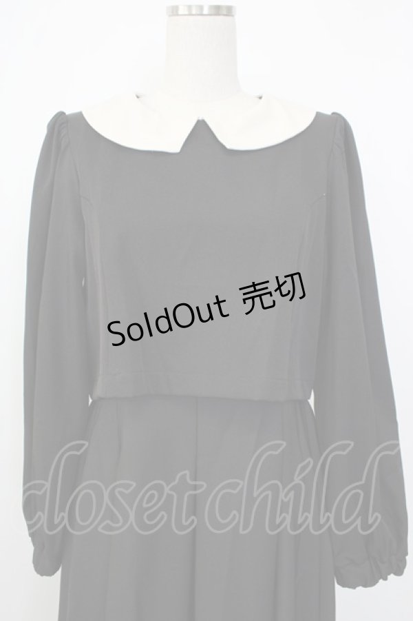 画像3: m petit by misako / サンリオキャラクターズコラボ クロミワッペン付きワンピース M 黒 T-26-01-26-019-LO-OP-SA-ZT (3)