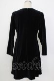 画像2: Katie / DRESS IN VELVET ワンピース S 黒 T-26-01-26-020-LO-OP-SA-ZT (2)