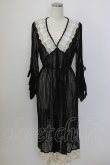 画像1: axes femme / リュクスレースガウン  ブラック T-26-01-27-003-AX-TO-SA-ZT (1)