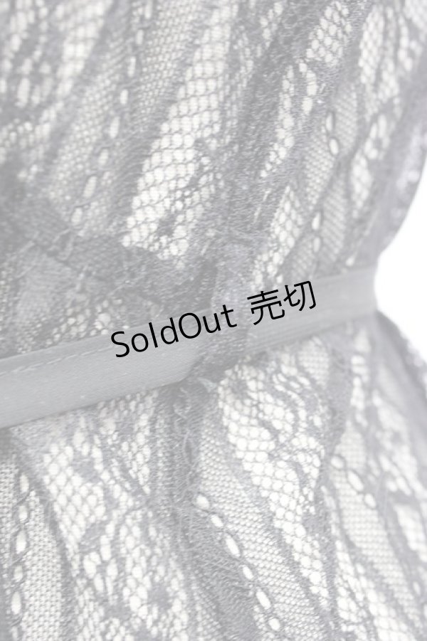 画像7: axes femme / リュクスレースガウン  ブラック T-26-01-27-003-AX-TO-SA-ZT561 (7)