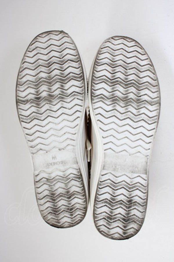 画像7: axes femme / スカラップ厚底スニーカー  ベージュ T-26-01-28-023-AX-SH-SA-ZT (7)