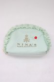画像1: m petit by misako / NINA'Sコラボラウンドポーチ  ミント T-26-01-28-024-LO-ZA-SA-ZT (1)
