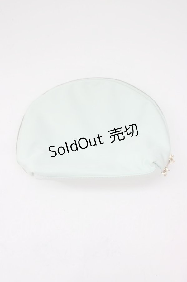 画像2: m petit by misako / NINA'Sコラボラウンドポーチ  ミント T-26-01-28-024-LO-ZA-SA-ZT (2)