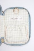 画像3: m petit by misako / ミラー付ポーチ  青 T-26-01-28-025-0-ZA-SA-ZT (3)