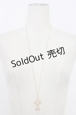 画像: m petit by misako / TT*AMリボンパールネックレス  ゴールド T-26-01-28-035-LO-AC-SA-ZT575-F002