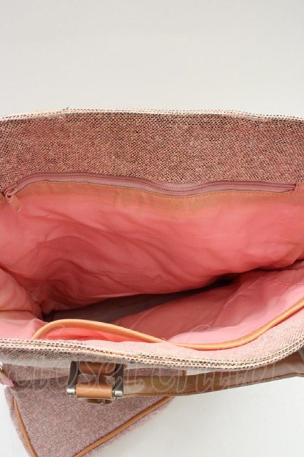 画像4: PINK HOUSE / バッグ  ロゴ刺繍ピンク T-26-01-28-036-LO-BG-SA-ZT (4)