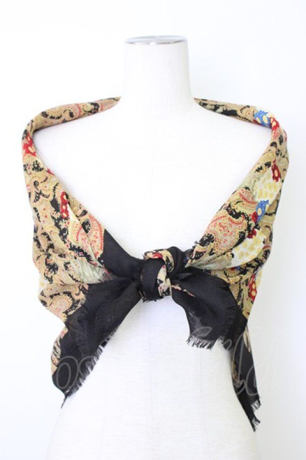 画像1: PINK HOUSE / ペイズリー総柄大判ストール   T-26-01-28-038-LO-ZA-SA-ZT (1)