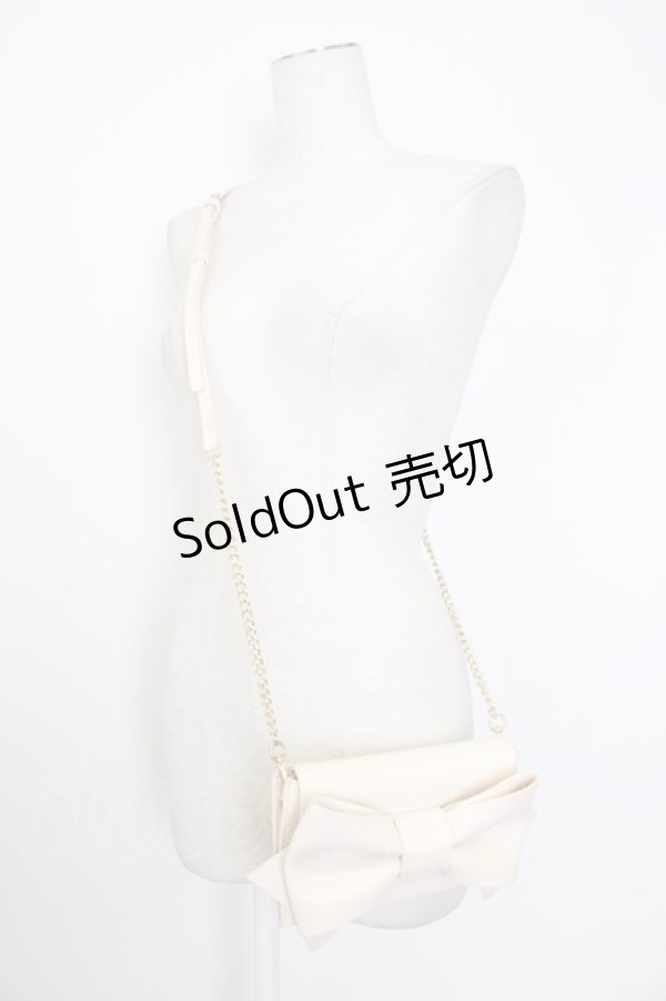 画像1: m petit by misako / AMリボンフラップSLD  アイボリー T-26-01-28-039-LO-ZA-SA-ZT (1)