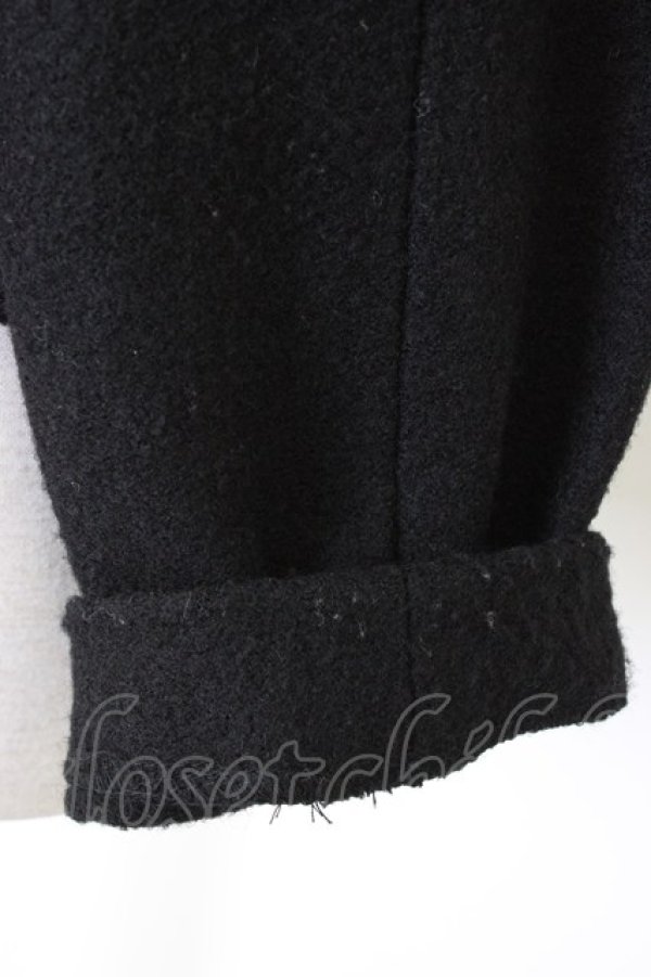 画像4: PINK HOUSE / ドットチュール襟カーディガン L ブラック T-26-01-28-009-LO-TO-SA-ZT (4)