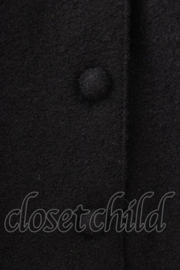 画像5: PINK HOUSE / ドットチュール襟カーディガン L ブラック T-26-01-28-009-LO-TO-SA-ZT (5)