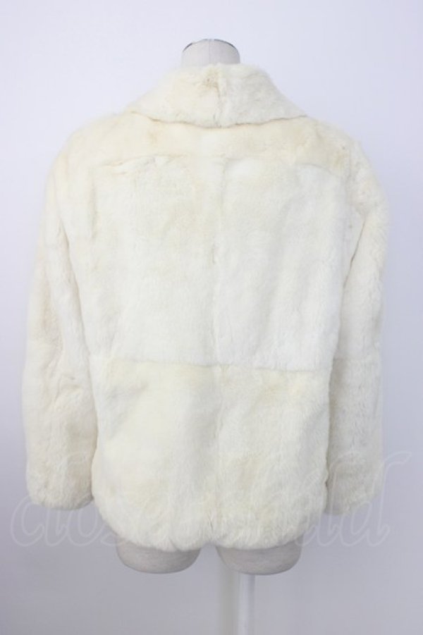 画像2: PINK HOUSE / 毛皮コート M アイボリー T-26-01-28-010-LO-CO-SA-ZT (2)