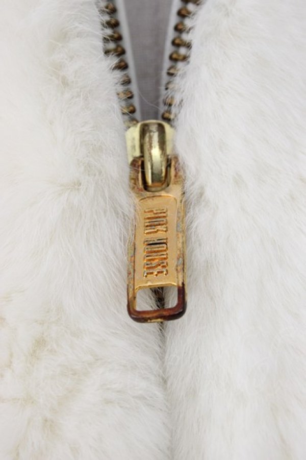 画像4: PINK HOUSE / 毛皮コート M アイボリー T-26-01-28-010-LO-CO-SA-ZT (4)