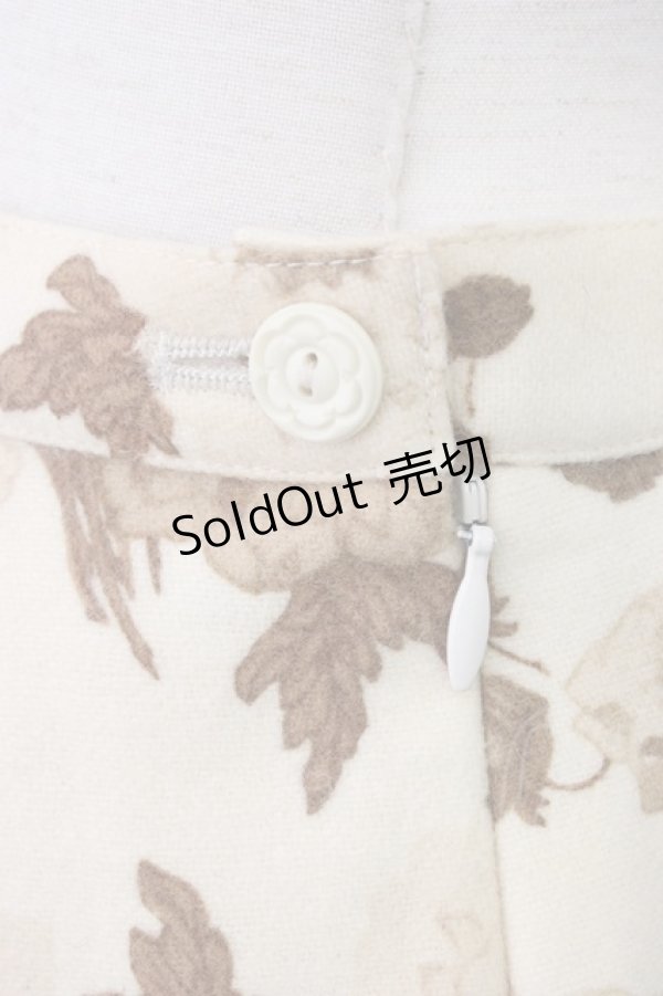 画像4: PINK HOUSE / モノトーン花柄スカート L ベージュ T-26-01-28-012-LO-SK-SA-ZT (4)