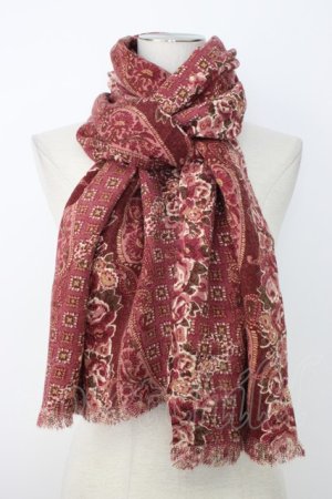 画像: L`EST ROSE / 小物  ストール T-26-01-28-013-0-ZA-SA-ZT