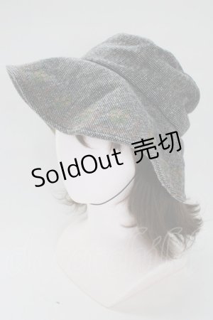 画像: ANNA SUI / ハット  グレー T-26-01-28-019-PU-AC-SA-ZT