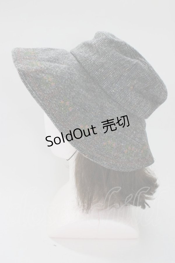 画像2: ANNA SUI / ハット  グレー T-26-01-28-019-PU-AC-SA-ZT (2)