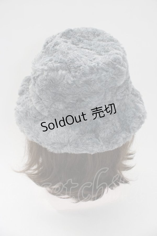 画像3: PINK HOUSE / ファーハット  グレー T-26-01-28-020-LO-AC-SA-ZTK004 (3)