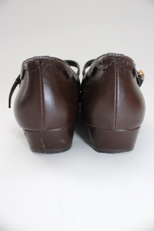 画像4: m petit by misako / 防水パンプス L ブラウン T-26-01-28-021-LO-SH-SA-ZT (4)