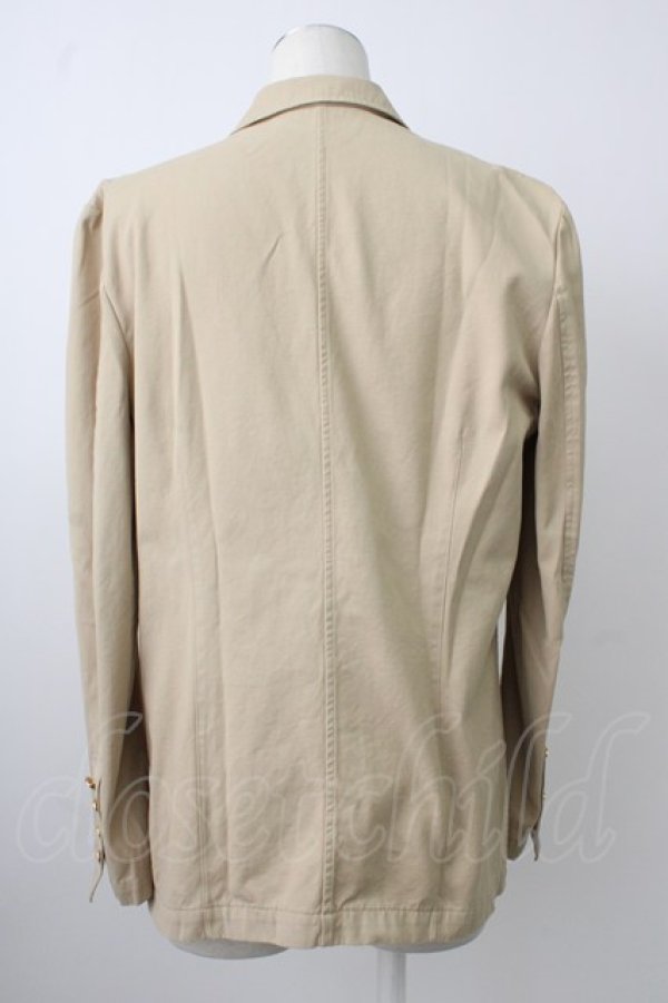 画像2: INGEBORG / 4つタック入りポケットジャケット M ベージュ T-26-01-29-004-LO-JA-SA-ZT (2)