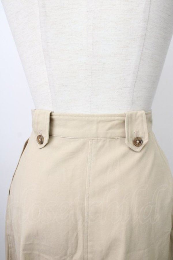 画像3: INGEBORG / チノスカート  ベージュ T-26-01-29-014-LO-SK-SA-ZT (3)