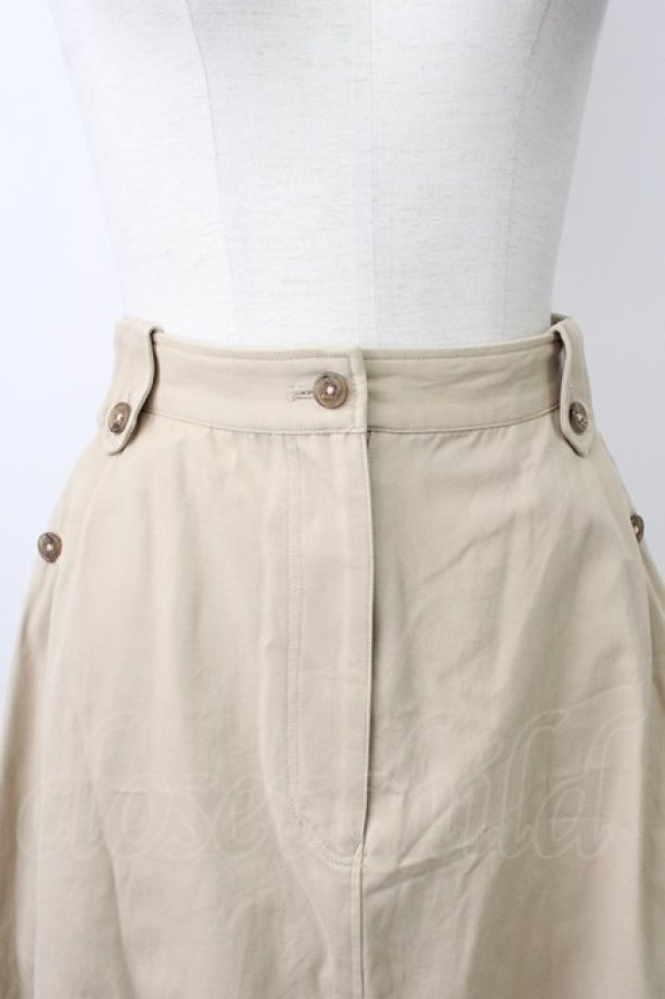 画像4: INGEBORG / チノスカート  ベージュ T-26-01-29-014-LO-SK-SA-ZT (4)