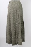 画像2: INGEBORG / ドット柄キルト風スカート  グリーン T-26-01-29-015-LO-SK-SA-ZT (2)