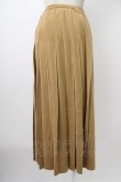 画像2: INGEBORG / ニット裾リボンプリーツスカート  ベージュ T-26-01-29-016-LO-SK-SA-ZT (2)