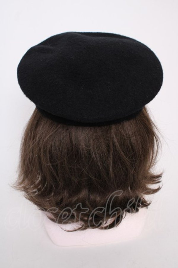 画像3: m petit by misako / カメオボンベレー  黒 T-26-02-01-024-LO-AC-SA-ZT (3)