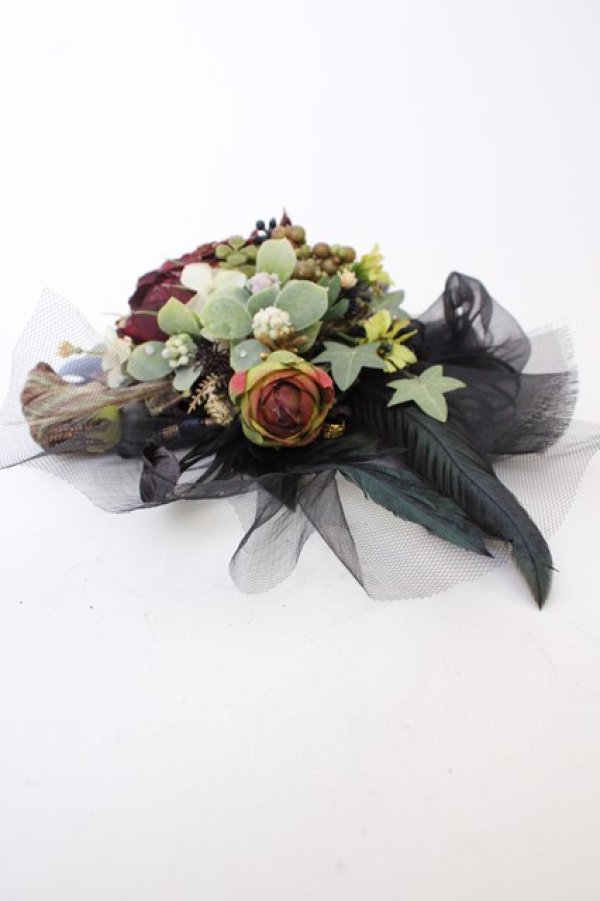 画像3: Sleeplesschilds / ブーケ2wayクリップ  グリーンｘ黒 T-26-02-01-027-EL-AC-SA-ZT (3)