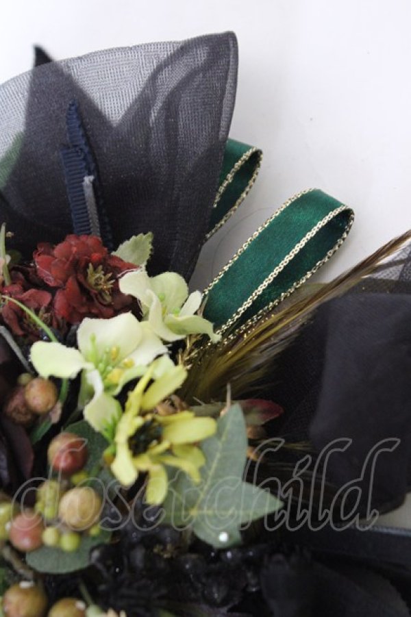 画像5: Sleeplesschilds / ブーケ2wayクリップ  グリーンｘ黒 T-26-02-01-027-EL-AC-SA-ZT (5)