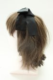 画像3: LOLITAその他(お買取対象外) / リボンクリップカチューシャ  ブラック T-26-02-01-030-LO-ZA-SA-ZT (3)