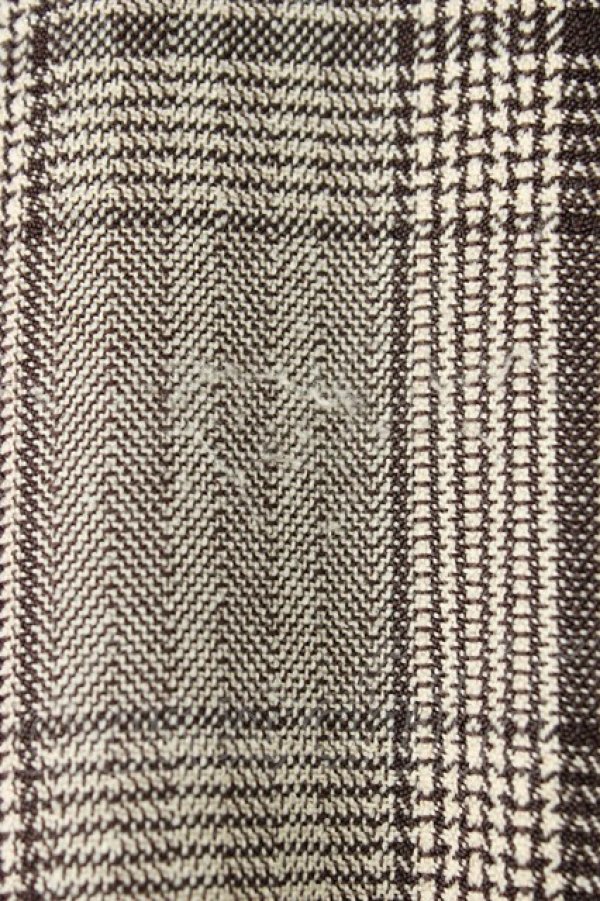 画像3: m petit by misako / チェックワンピース S ブラウン T-26-02-01-012-LO-OP-SA-ZT (3)