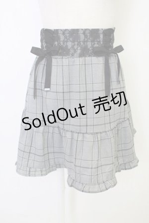 画像: axes femme / ティアードフレアスカパン  ブラック T-26-02-01-016-AX-PA-SA-ZT