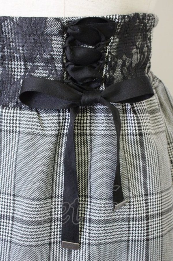 画像5: axes femme / ティアードフレアスカパン  ブラック T-26-02-01-016-AX-PA-SA-ZT (5)