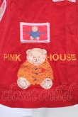画像4: PINK HOUSE / クマワッペン散らしチノスカート  レッド T-26-02-01-019-LO-SK-SA-ZT (4)