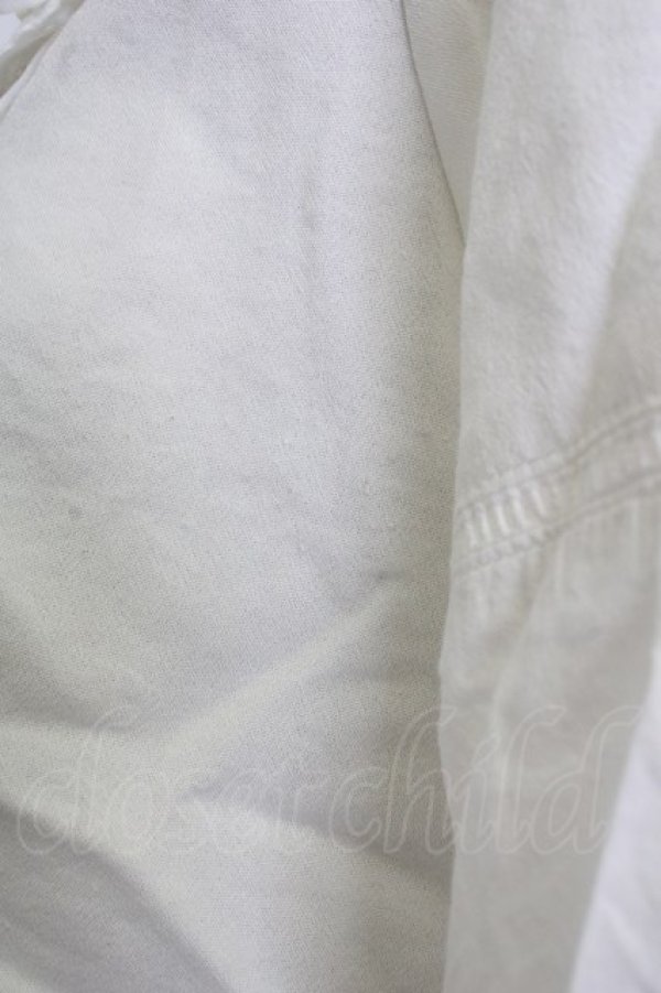 画像4: axes femme / クロスリボンブラウス M ホワイト T-26-02-02-001-AX-BL-SA-ZT (4)