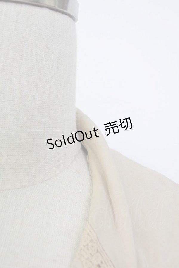 画像6: axes femme / 薔薇釦ライトジャケット  ベージュ T-26-02-02-010-AX-CO-SA-ZT579 (6)