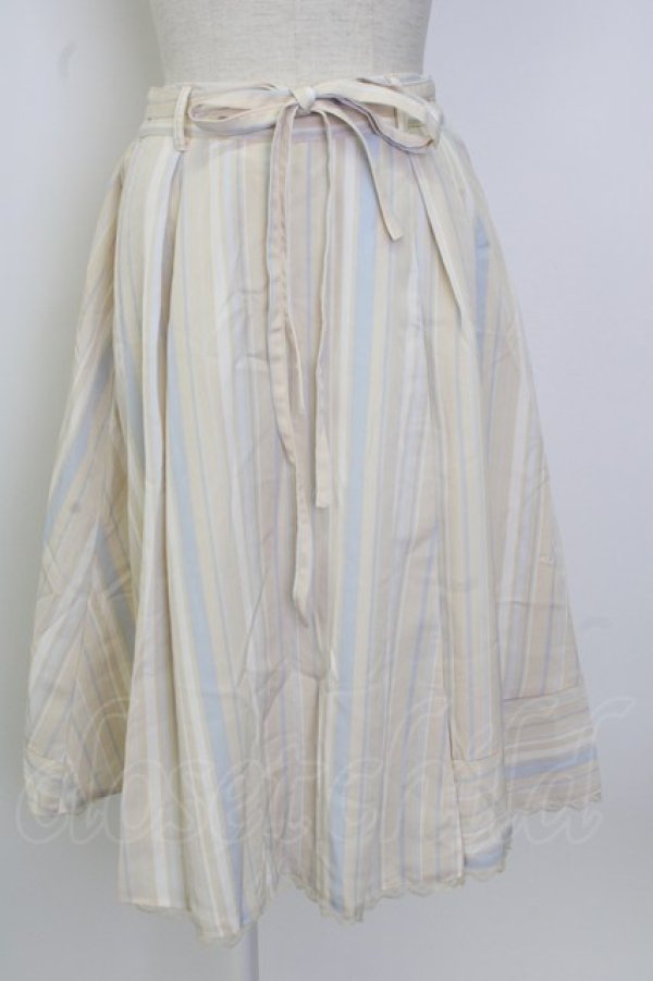 画像1: axes femme / ストライプスカート M イエロー T-26-02-02-017-AX-SK-SA-ZT (1)